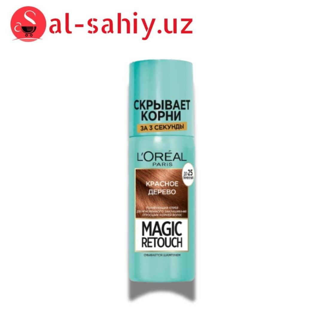 Спрей для закрашивания отросших корней волос "LOREAL" 75мл 1
