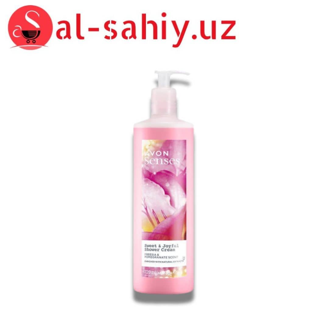 Гель для душа с дозатором AVON "Счастливые момента" 720 мл 1