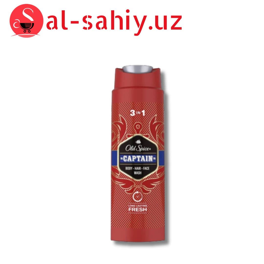Гель для душа + шампунь 2в1 Captain 250мл 1