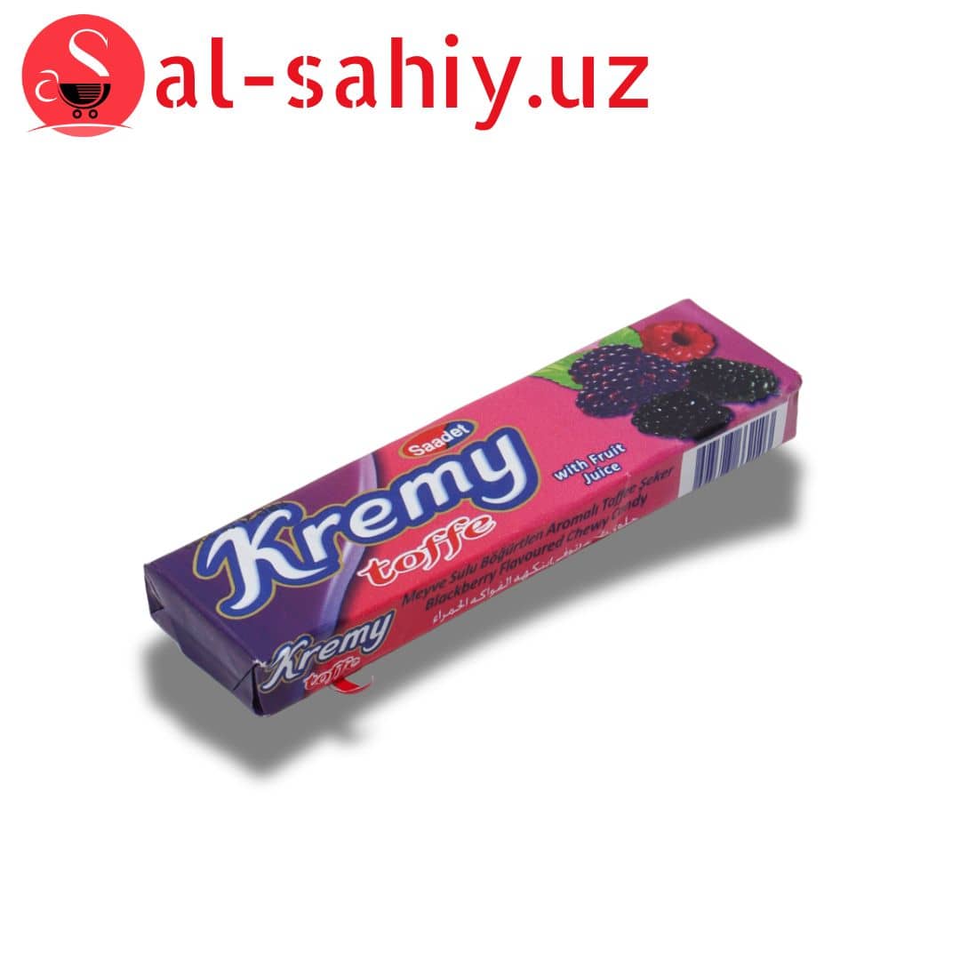 Жевателная конфет  "Kremy Blackberry" 20гр 1
