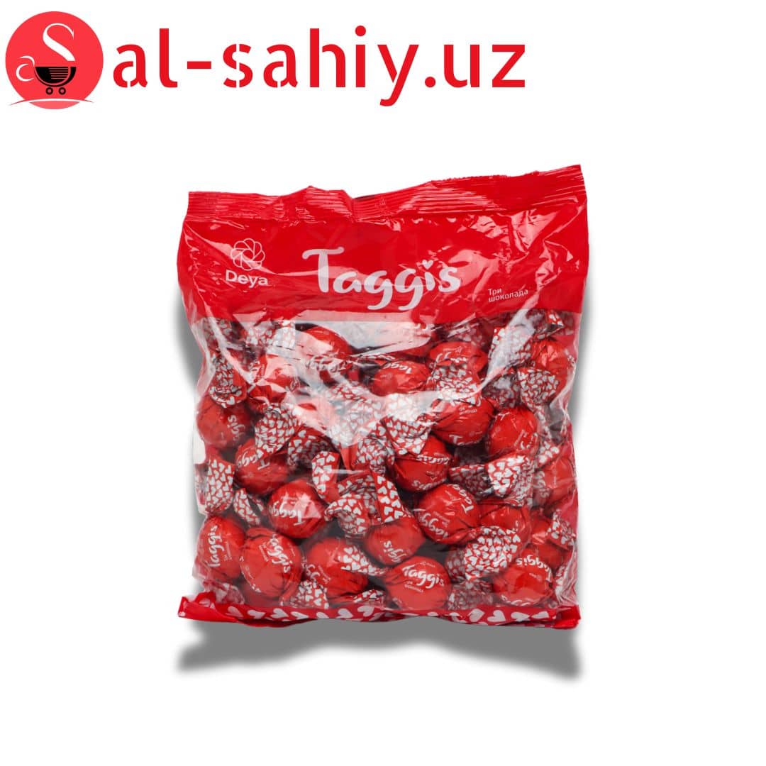 Конфеты "Taggis" три шоколада с комбинированными кремовыми начинками глазированные IR-K-009 0,5кг 1
