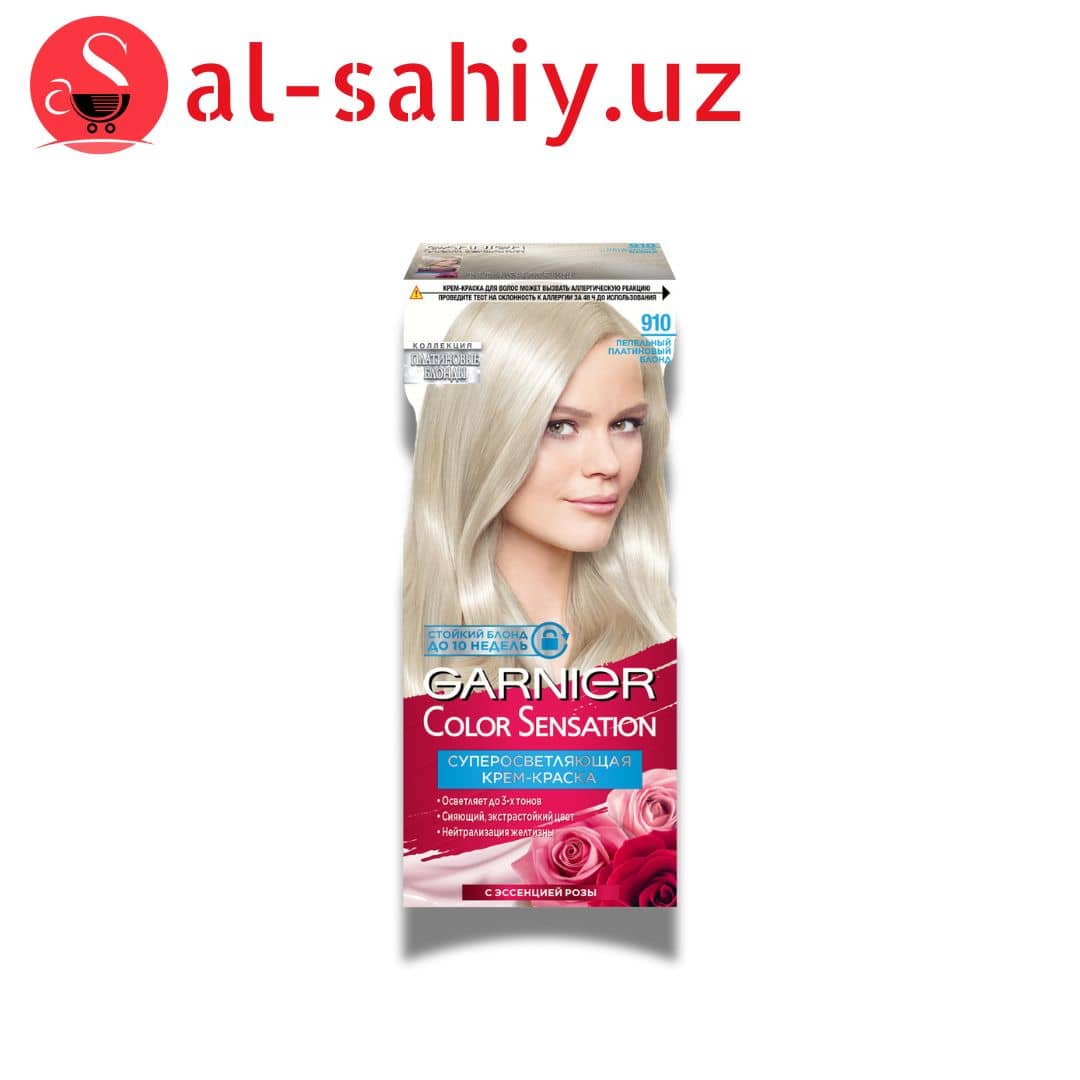Краска для волос Color Sensation тон 910 Пепельно-серебряный блонд 1