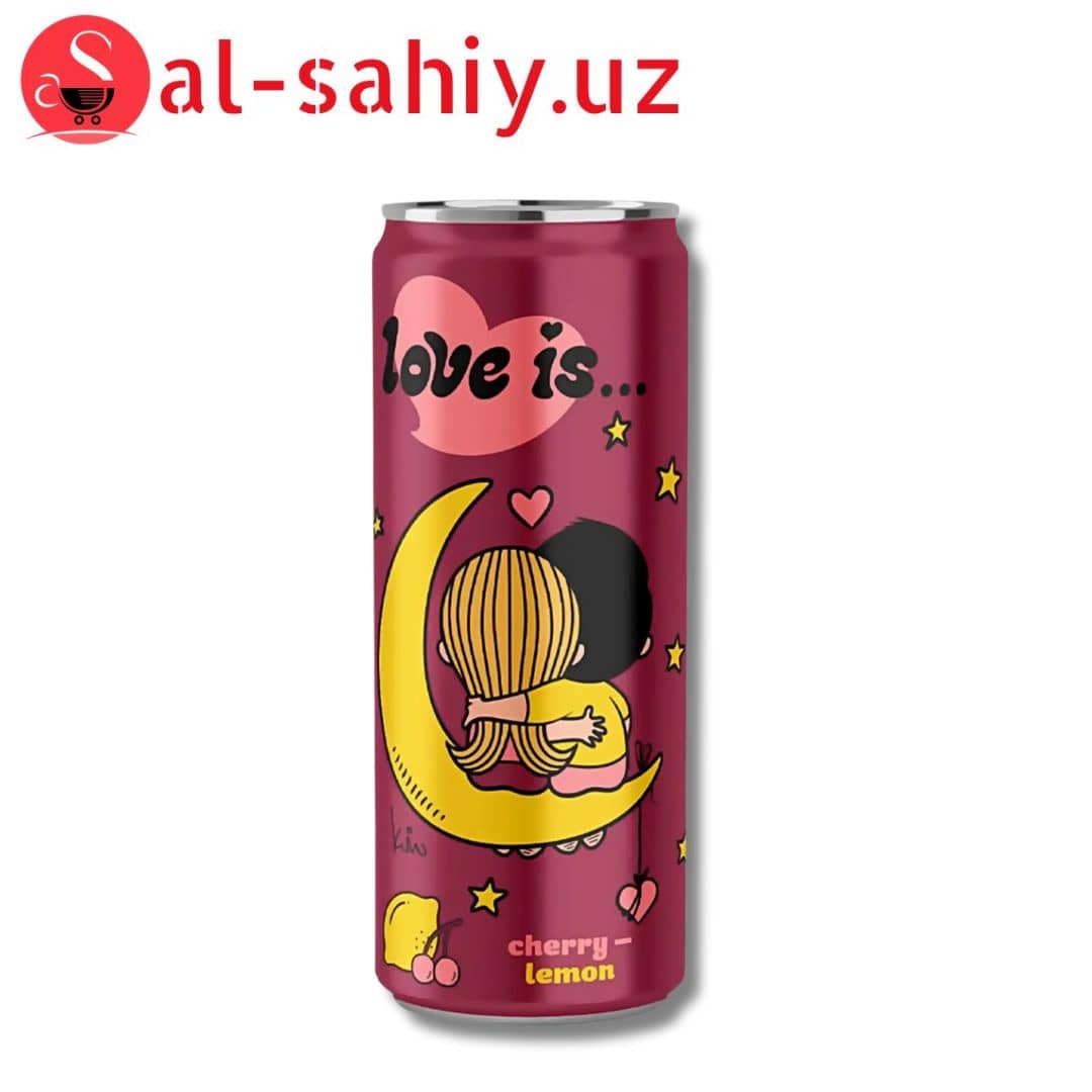 Напиток безалкогольный газированный «Love Is...» со вкусом вишни и лимона 0,33 л 1