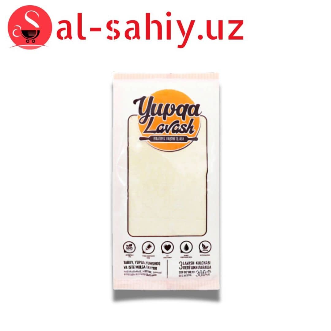 Лаваш хамир Yupqa lavash 300гр 1
