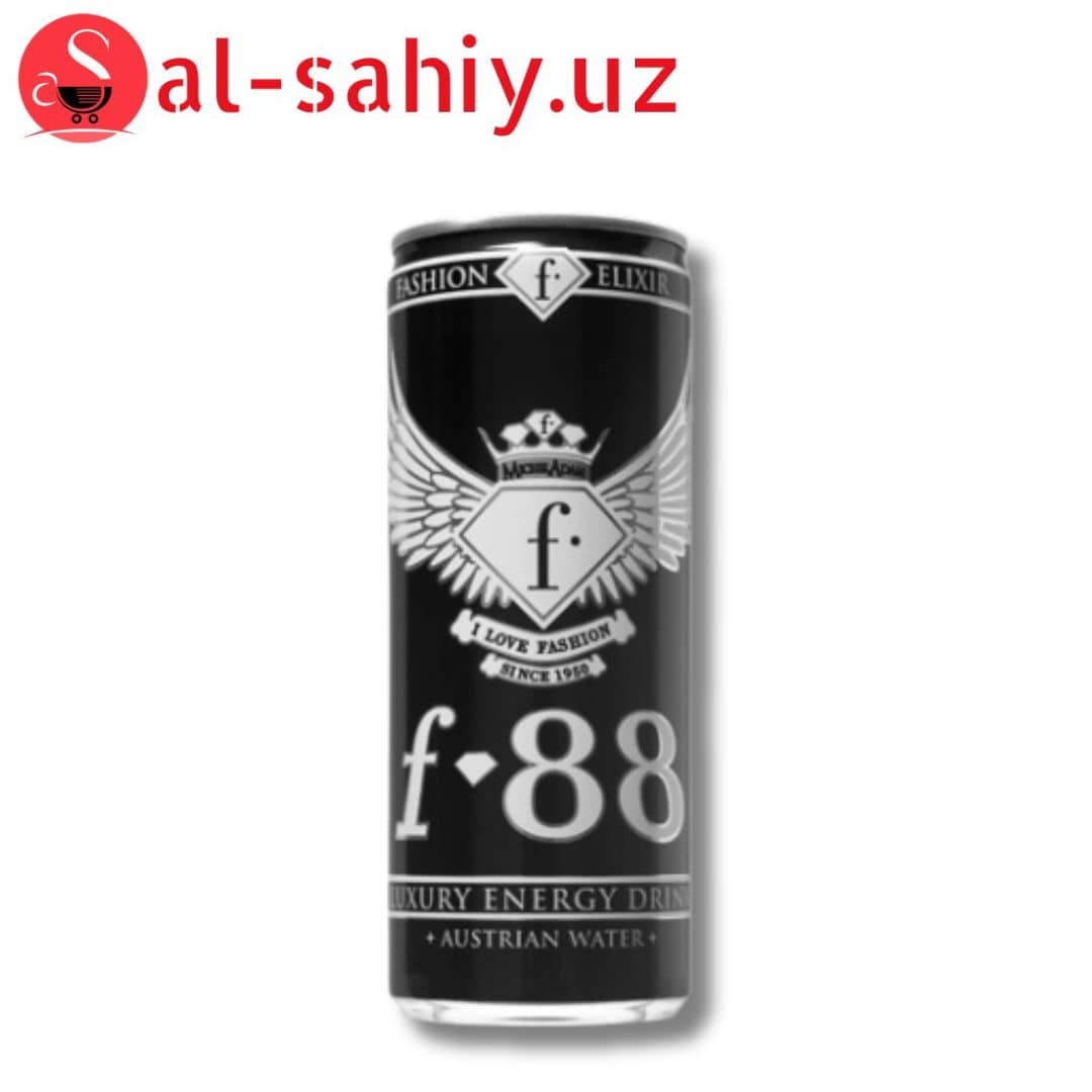 Энергетик F-88 LUXURY ENERGY DRINK 330ml 1