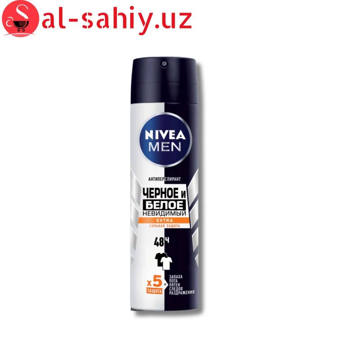 Антиперспирант черное и белое extra NIVEA 1