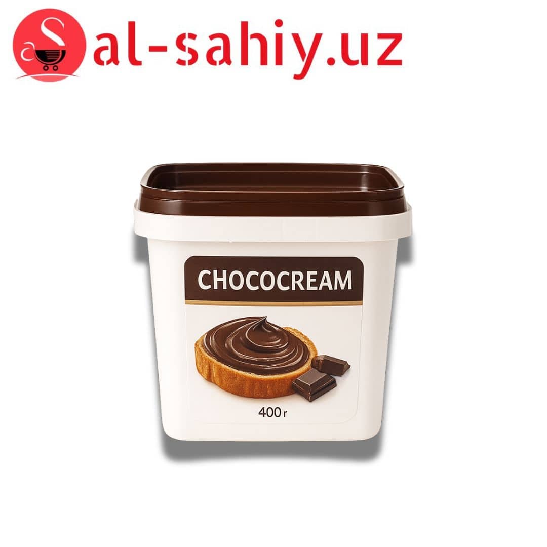 Шоколадная паста "CHOCOCREAM" квадрат 400 гр 1