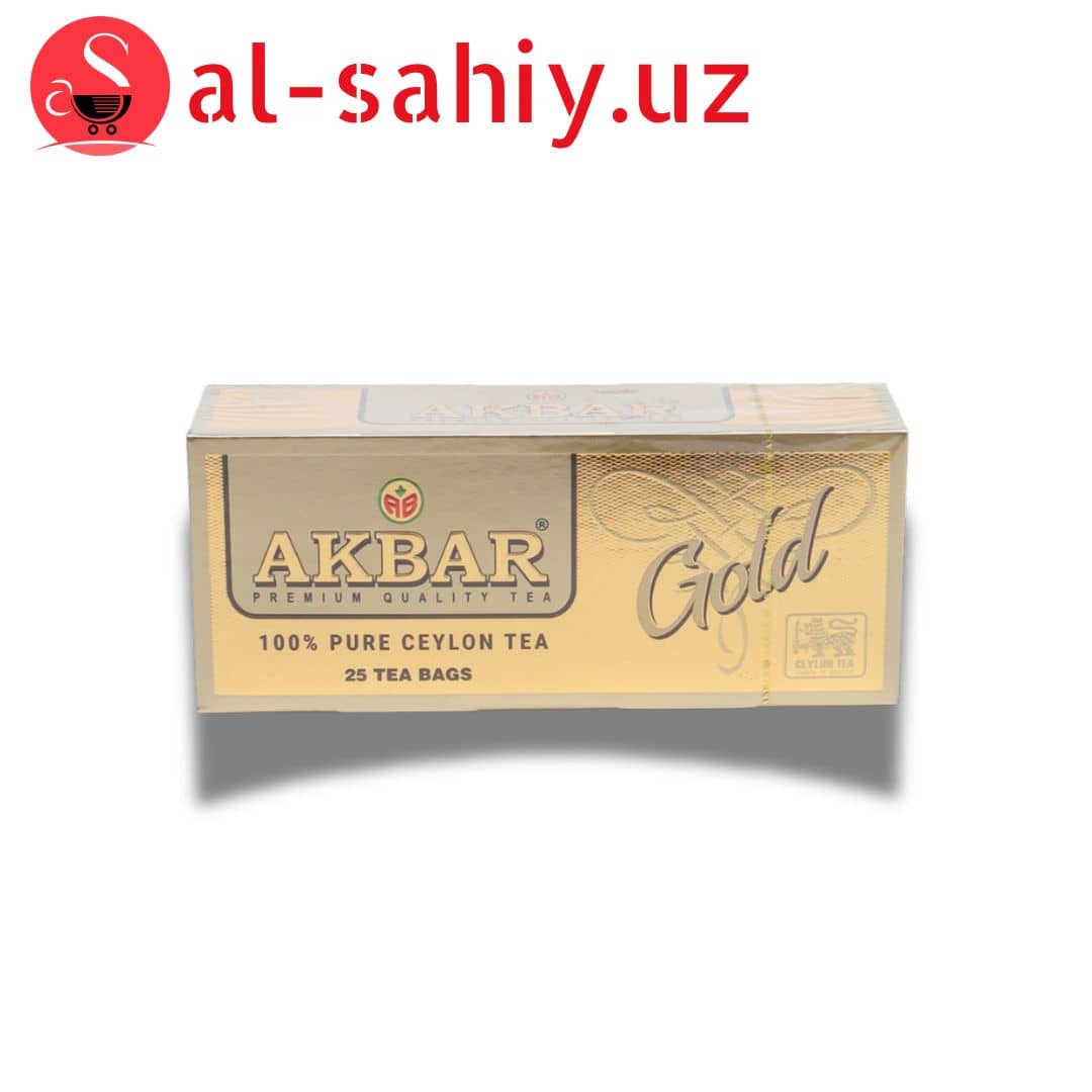Чай AKBAR GOLD  25х2гр 1