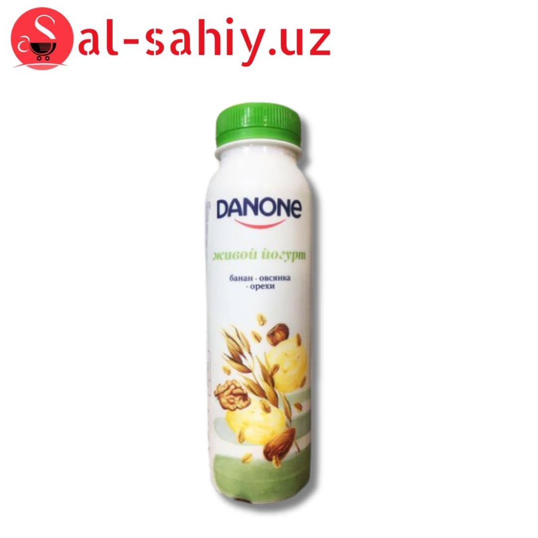 Йогурт Danone банан овсянка 270гр 1