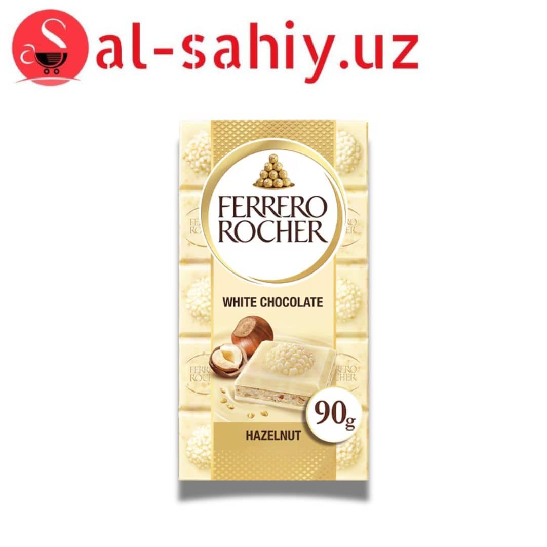 Ferrero Rocher White Chocolate Hazelnut 90g 1