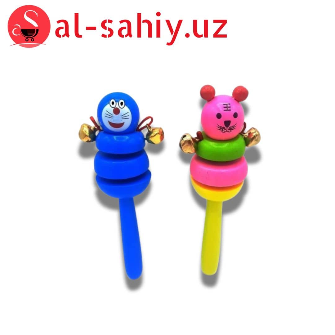 Игрушка погремушка цветной TOYS (2шт) 1