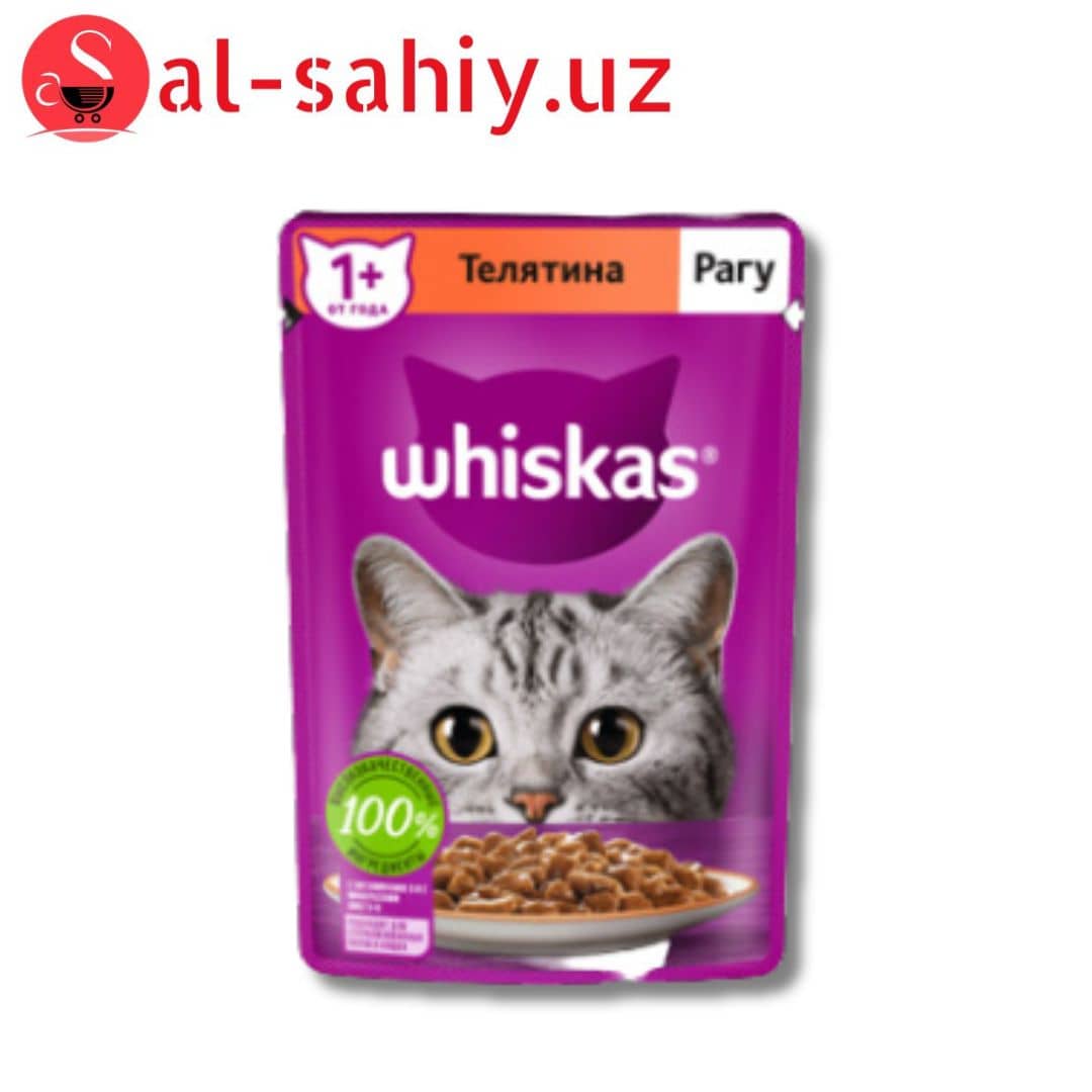 Whiskas Курица Телятина 85гр 1
