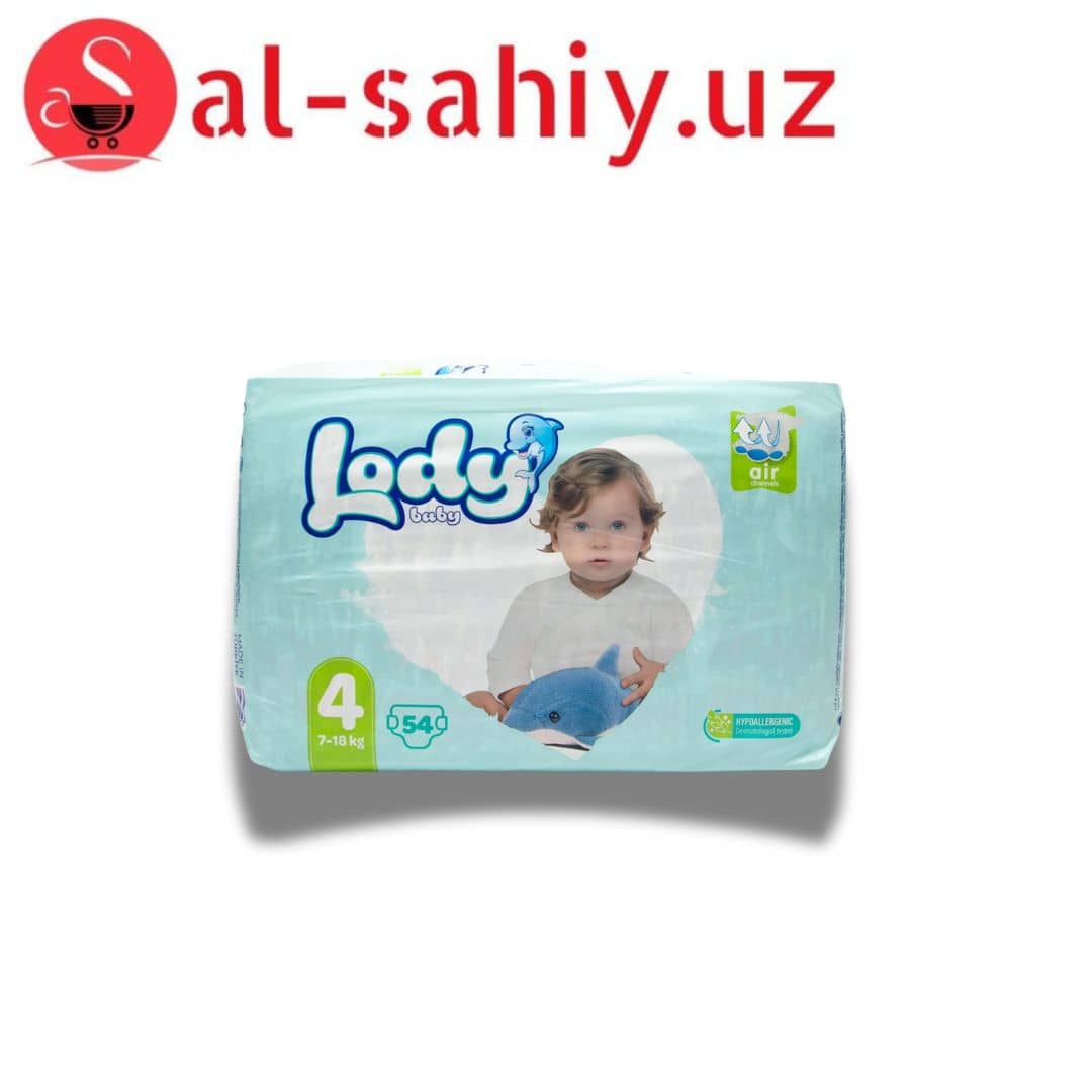 Памперс Lady №4  54шт 1