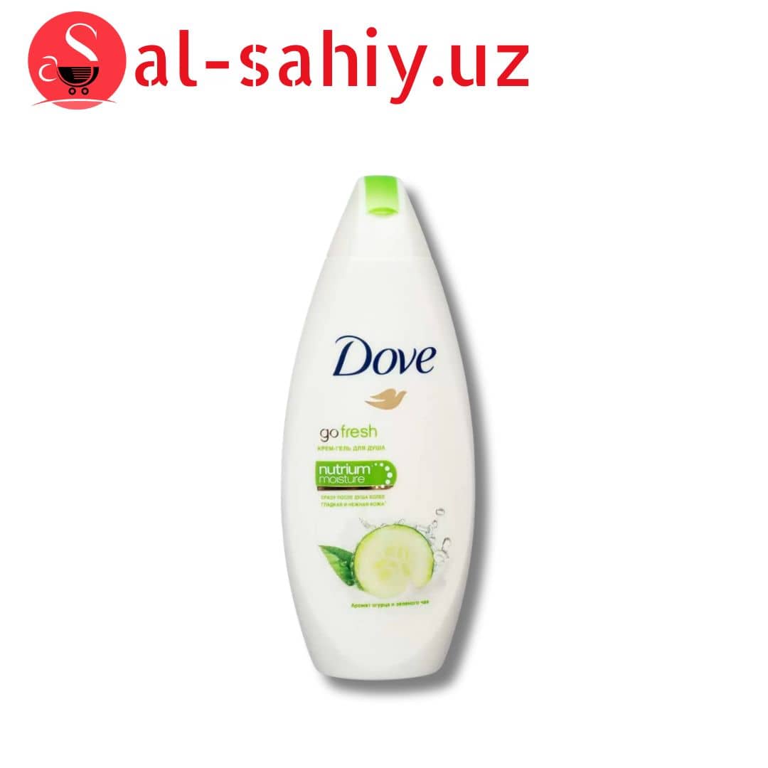 Гел для душа "Dove"  Аромат огурца и зеленого чая  250мл 1