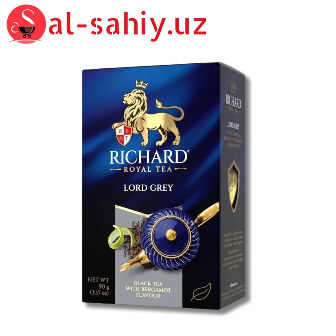 Чай черный Richard Lord Grey с бергамотом (90 гр) 1
