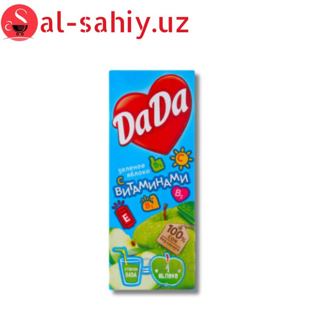 DADA PET Сок 0,2л Яблоко 1