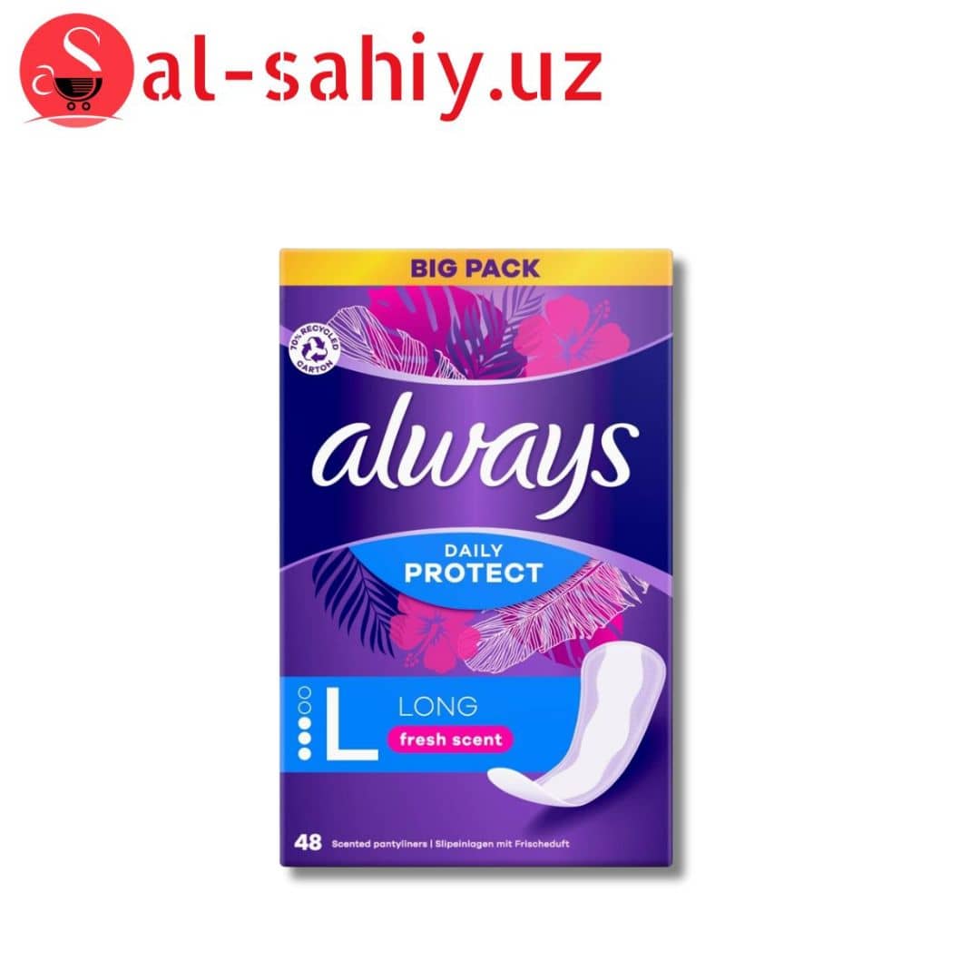 Ежедневки Always Daily Protect Long intimky 48 шт 1