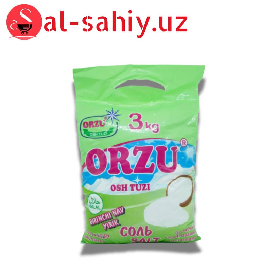 Соль Orzu 3 kg 1