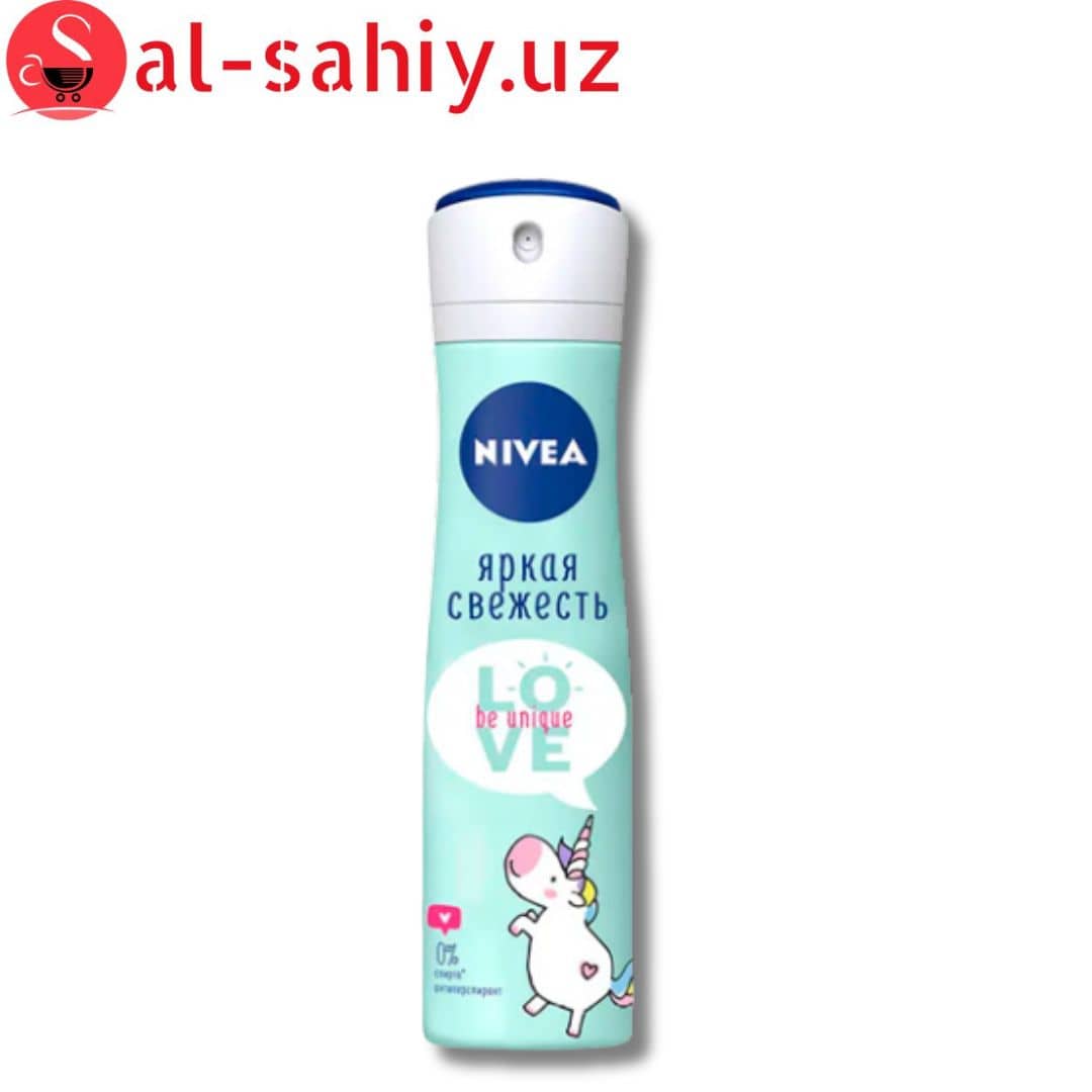 Антиперспирант "NIVEA" Love Be Unique Яркая Свежесть 1