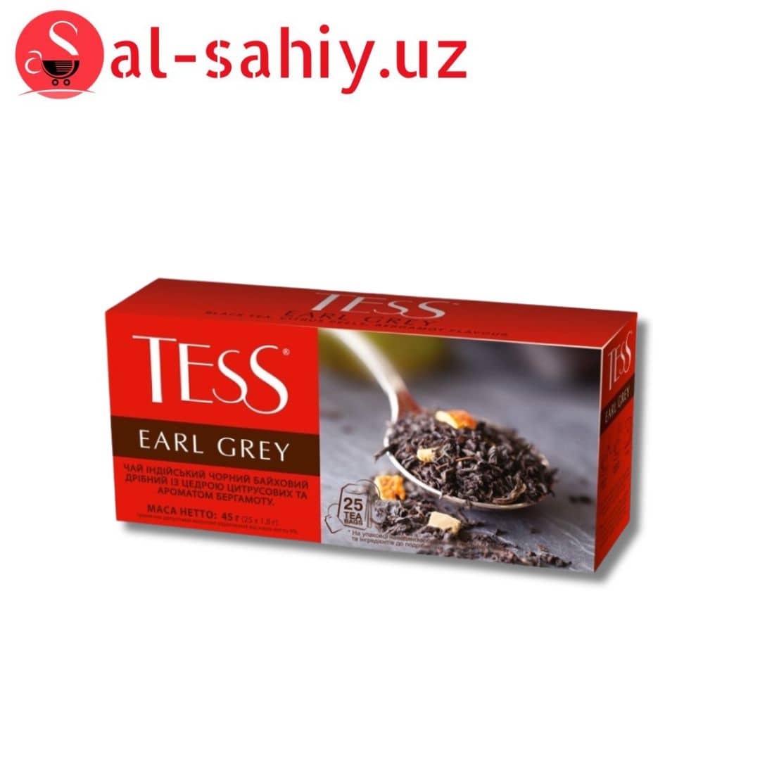 Чай "TESS" черн. EARL GREY 1,8гр х 25пак 1