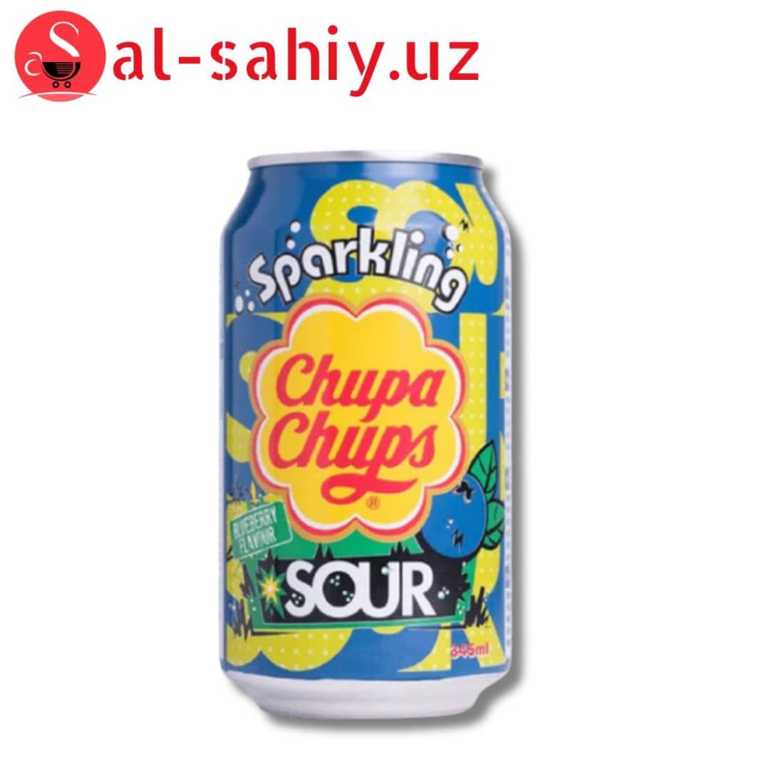 Chupa Chups Sour Blueberry 345ml (KR) 1