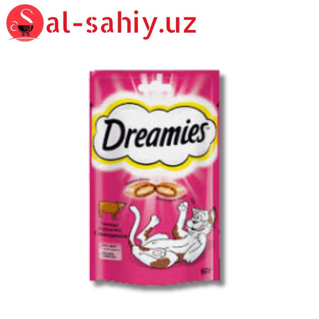 Лакомство для кошек Dreamies, 60 г, 1