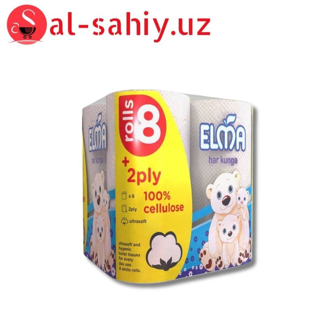 Туалетная бумага Elma 8 1
