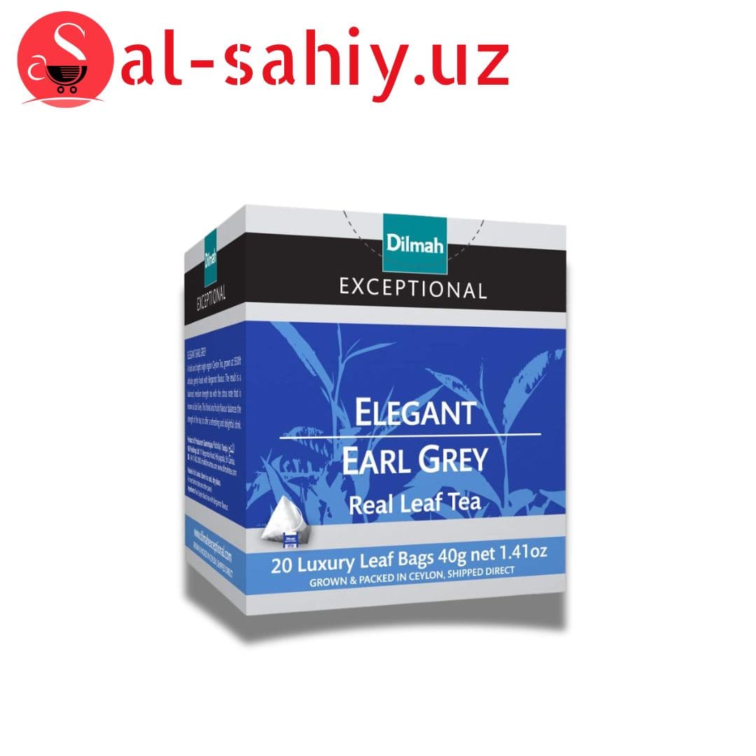 Чай чёрный Dilmah "ELEGANT EARL GREY
