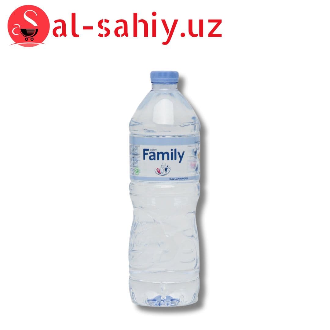 Вода с газ. Family 1л