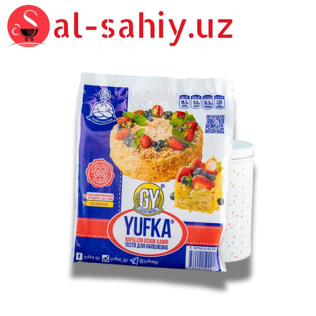 Тесто для наполеона  "YUFKA"  500 гр