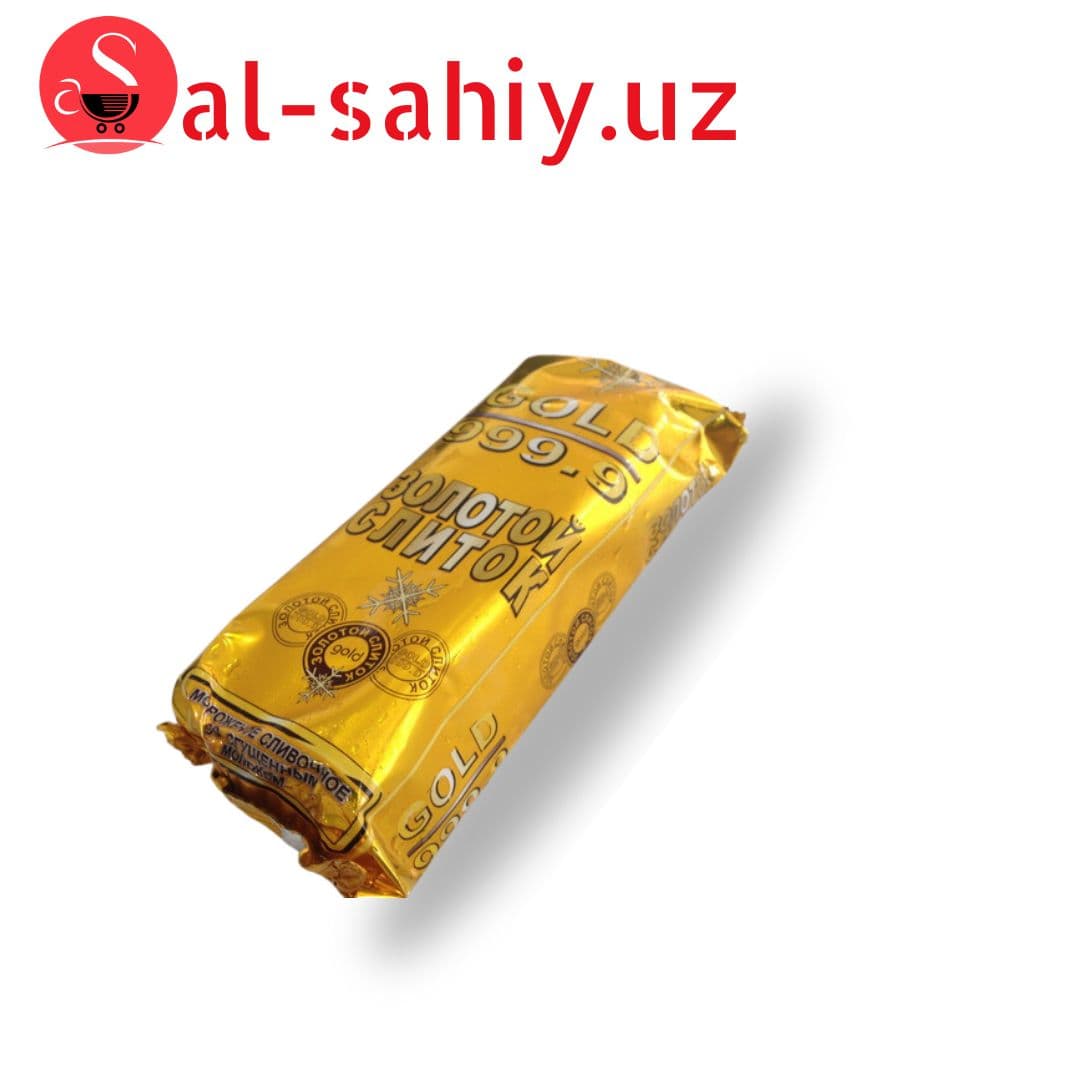 Мороженое Золотой слиток Gold 999.9 160гр