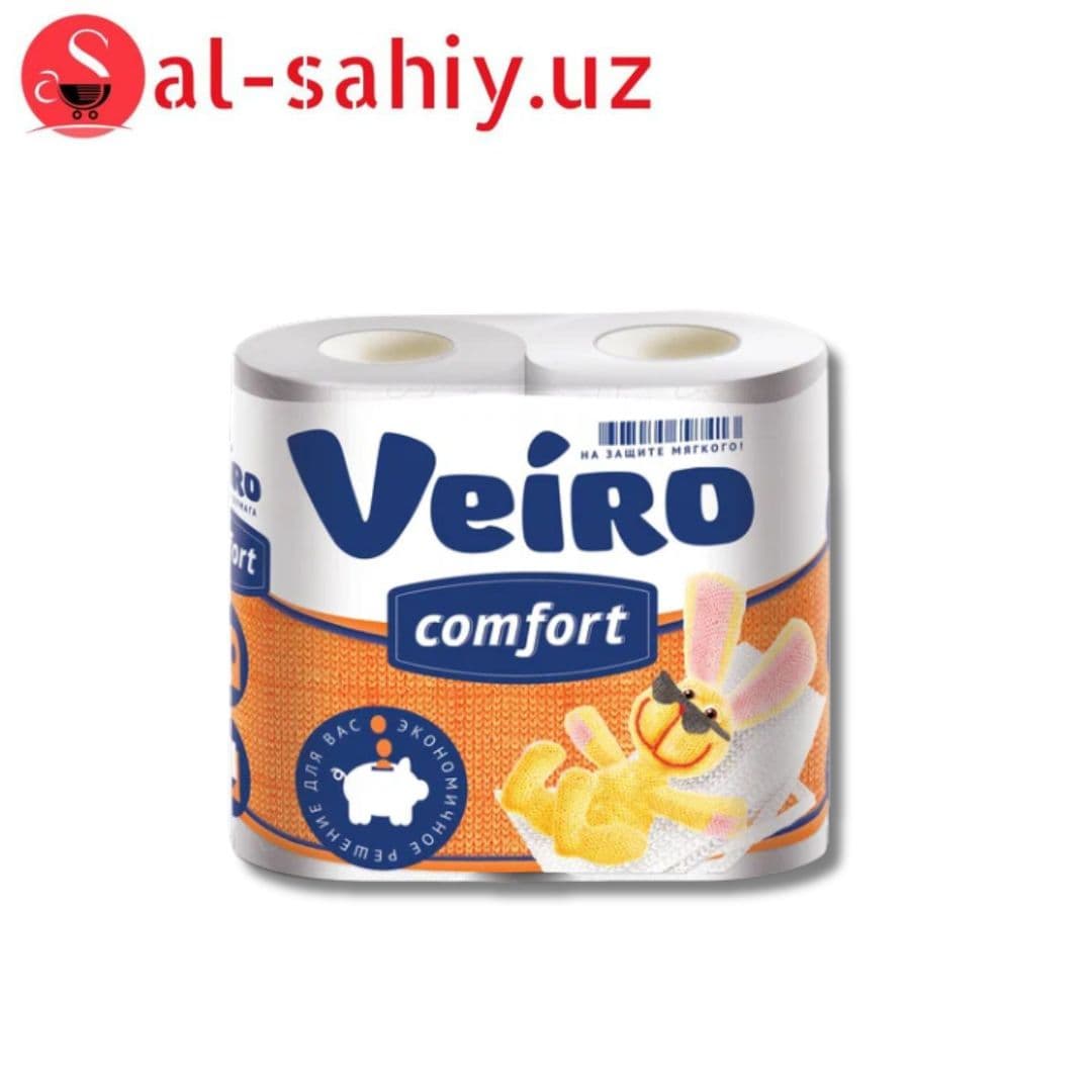 Туалетная бумага "Linia Veiro Comfort" 8 рулон
