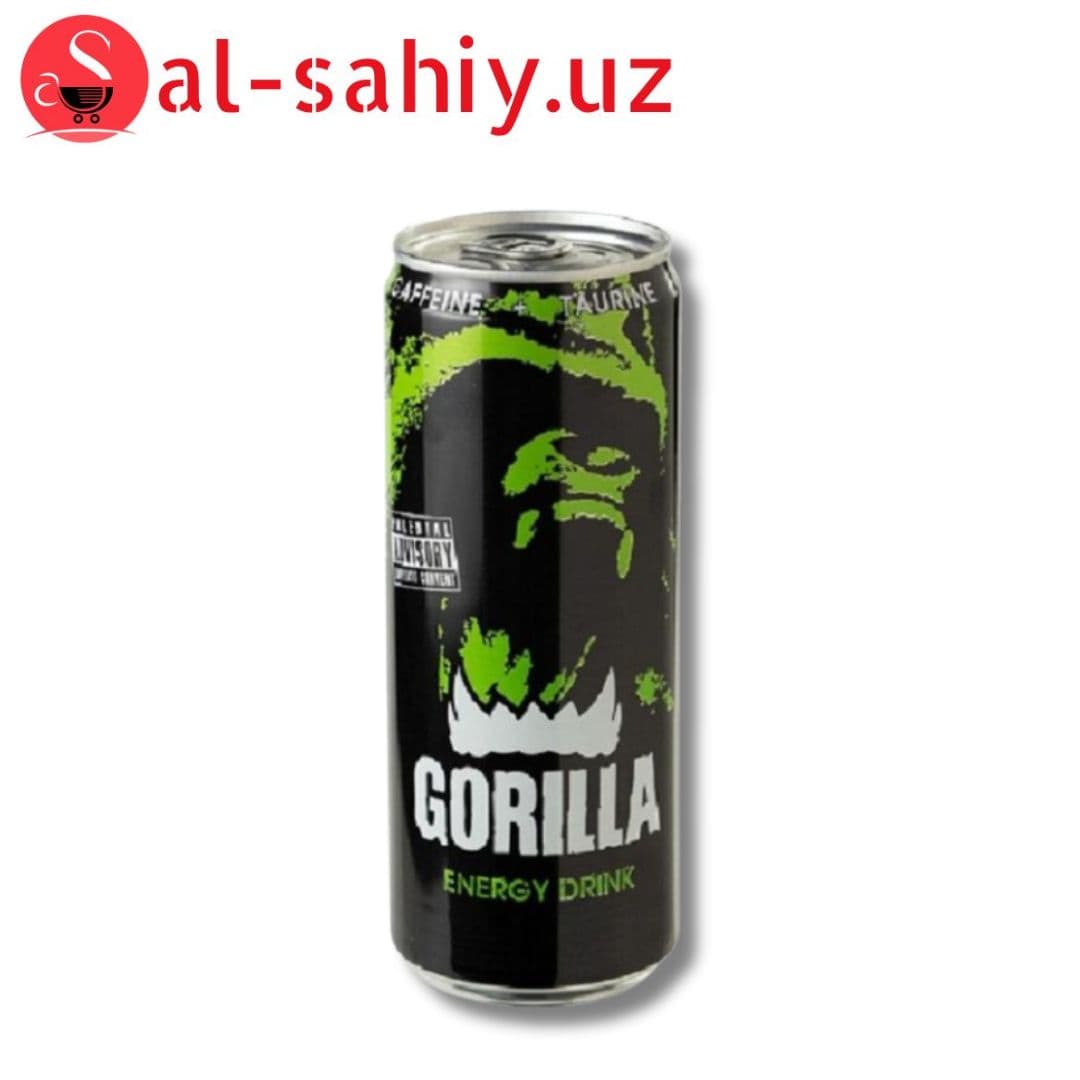 Напиток безалкогольный тонизирующий Gorilla 0.25л ж/б 24