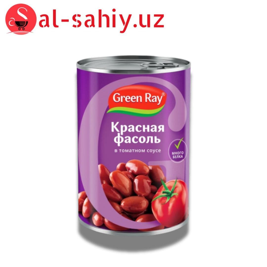 Фасоль GREEN RAY красная, 425 г