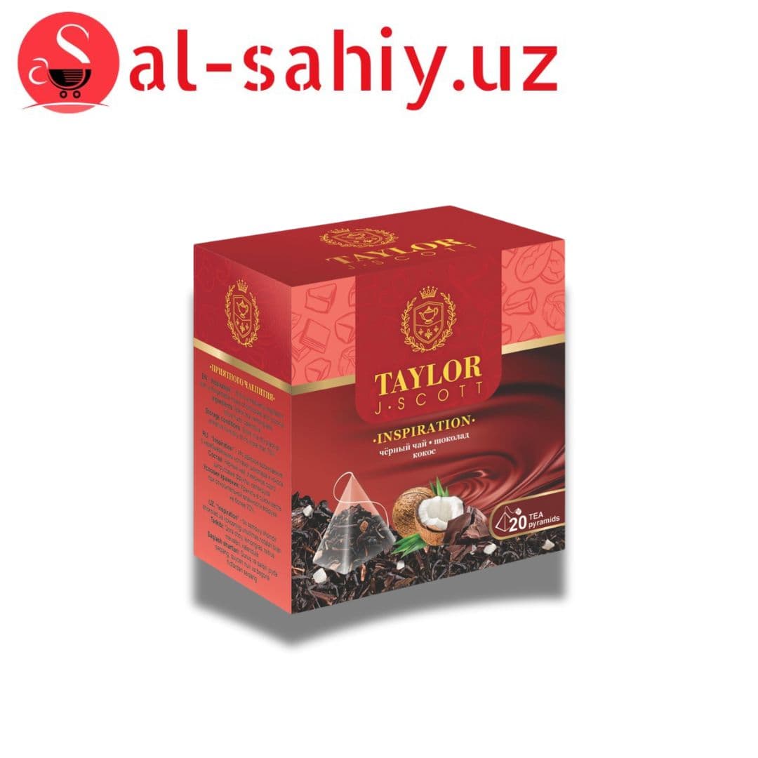 Чай чёрный  "Taylor pyramids" inspiration 20шт