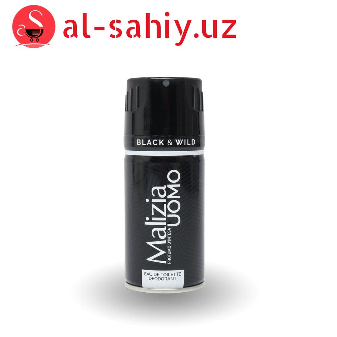 Дезодорант спрей муж Malizia Uomo Silver 150мл