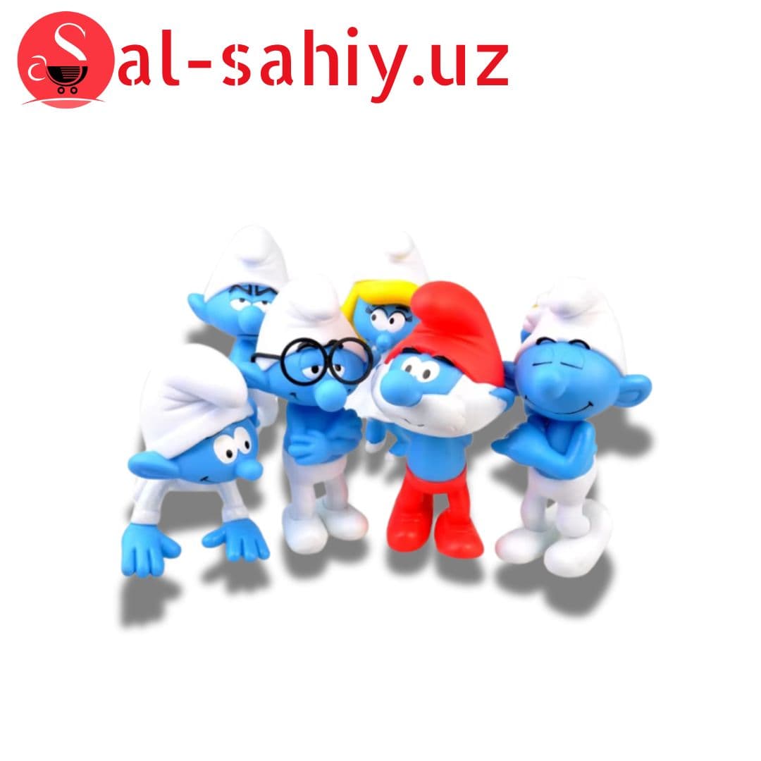 Игрушка - Набор SMURFS 6pcs