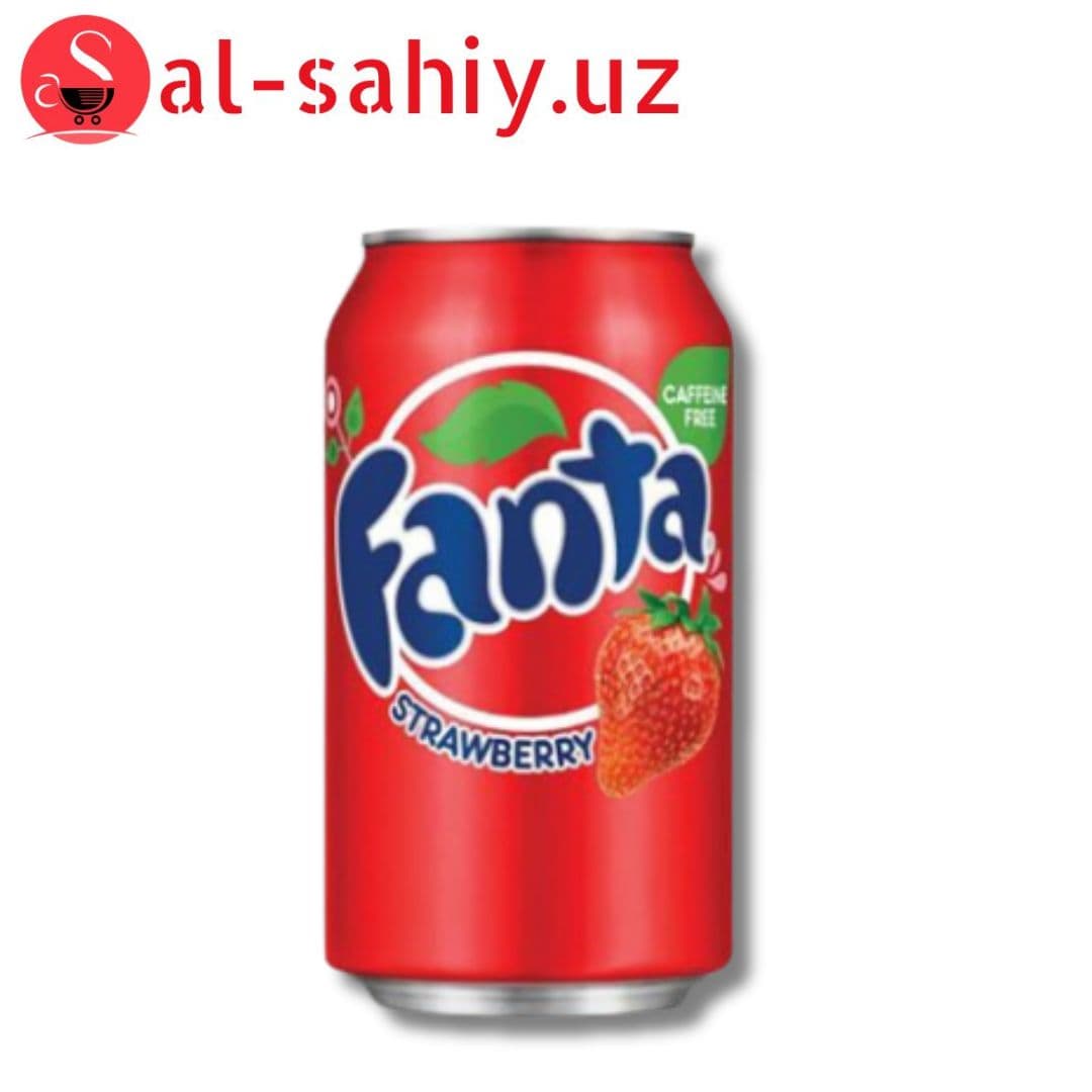 Fanta Caffeine free Strawberry ж/б 355мл