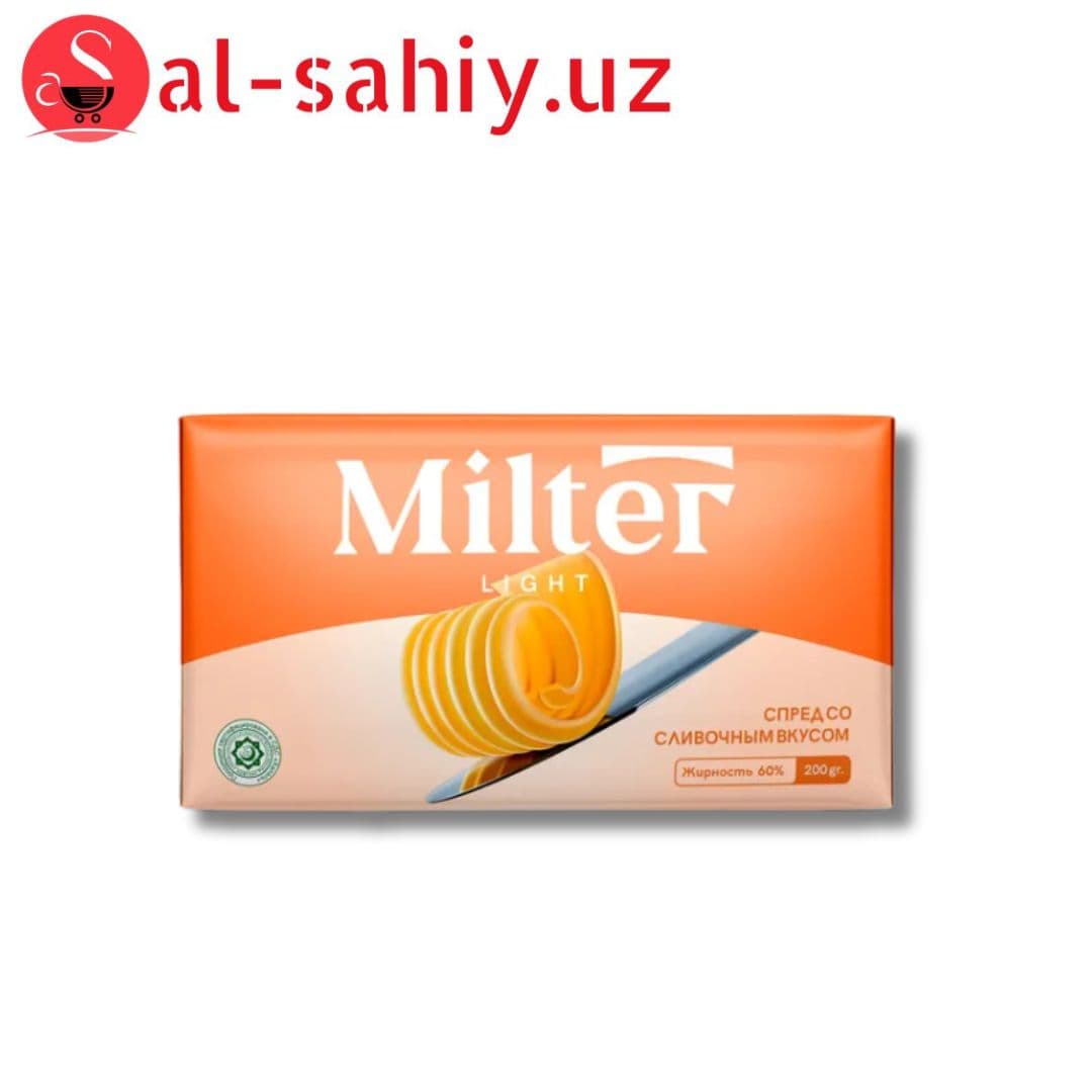 Сливочное масло MILTER 60% 230гр