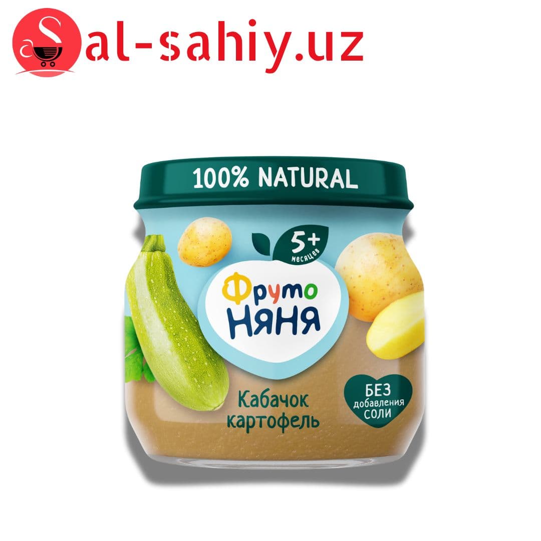Фруто Няня 80 г Пюре из кабачков и картофеля