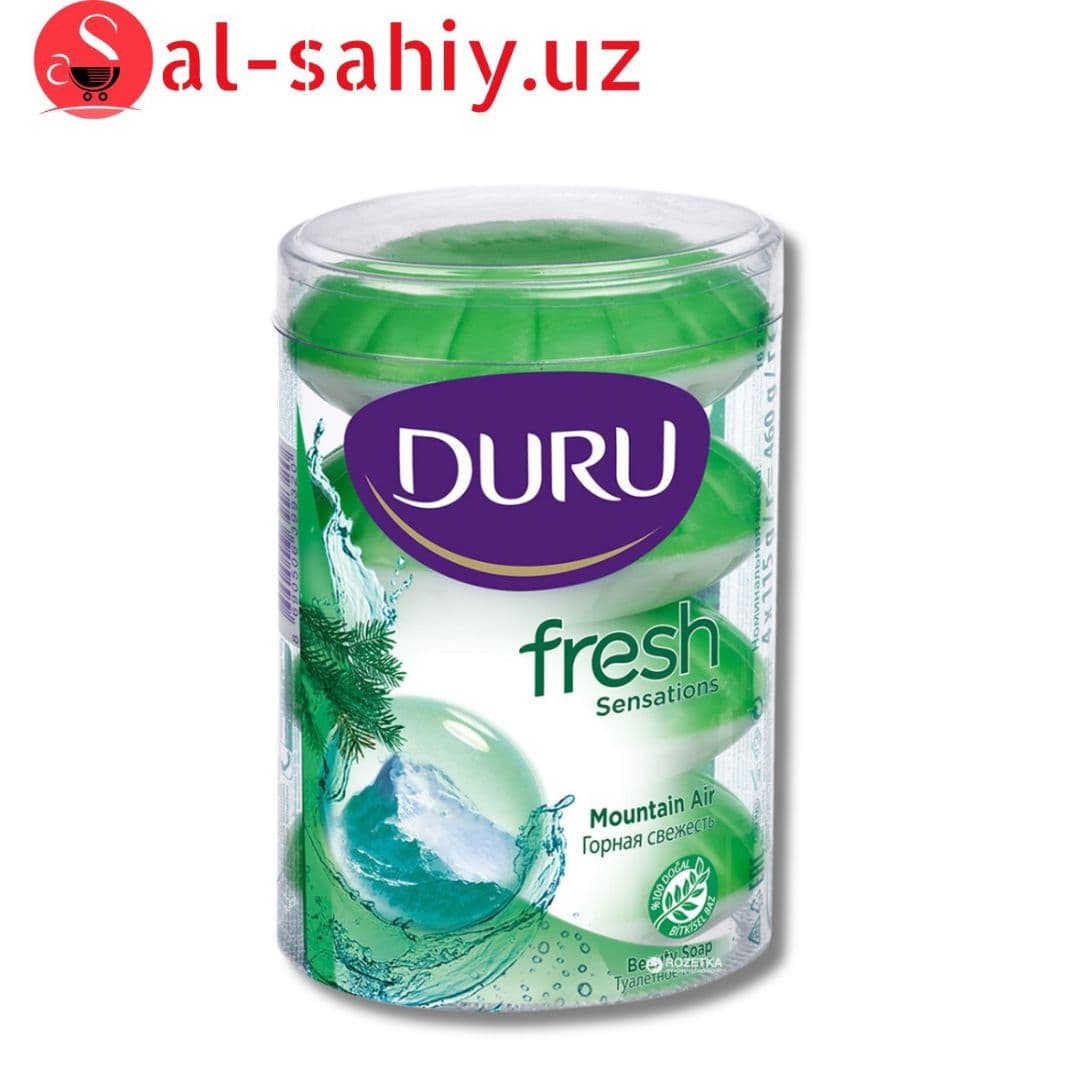 Мыло DURU Fresh Sensations Mountain air 4*110гр