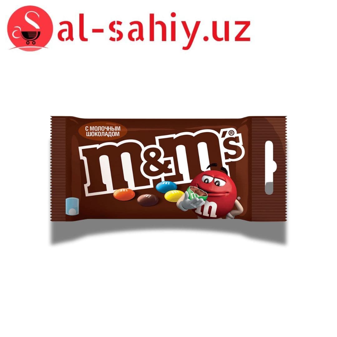 M&M's с молочный шоколад  45гр