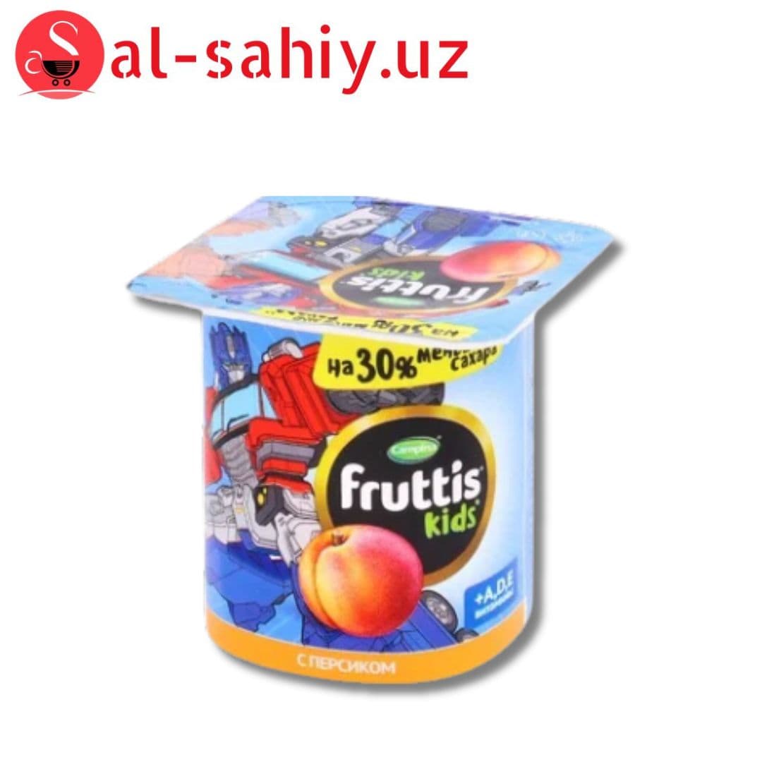 Йогурт "Fruttis 0,2%" с Персик 110гр