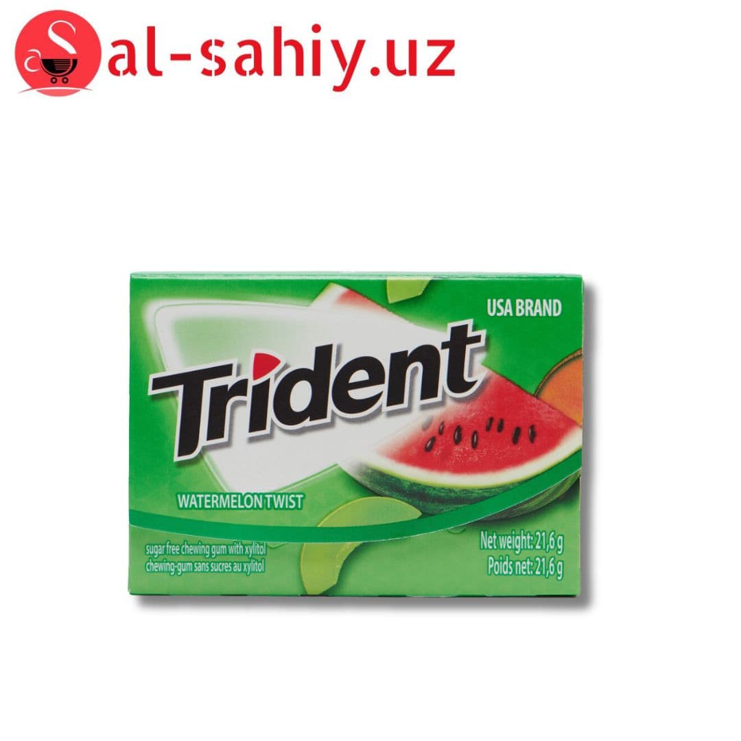 Жевательная резинка Trident Watermelon Twist 14sticks