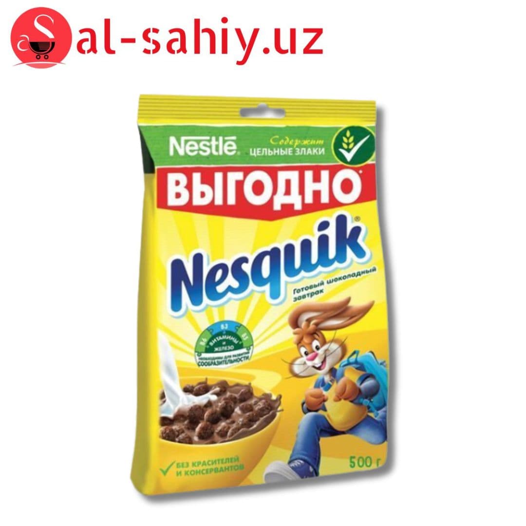 NESQUIK Готовый Завтрак Пакет 500г New