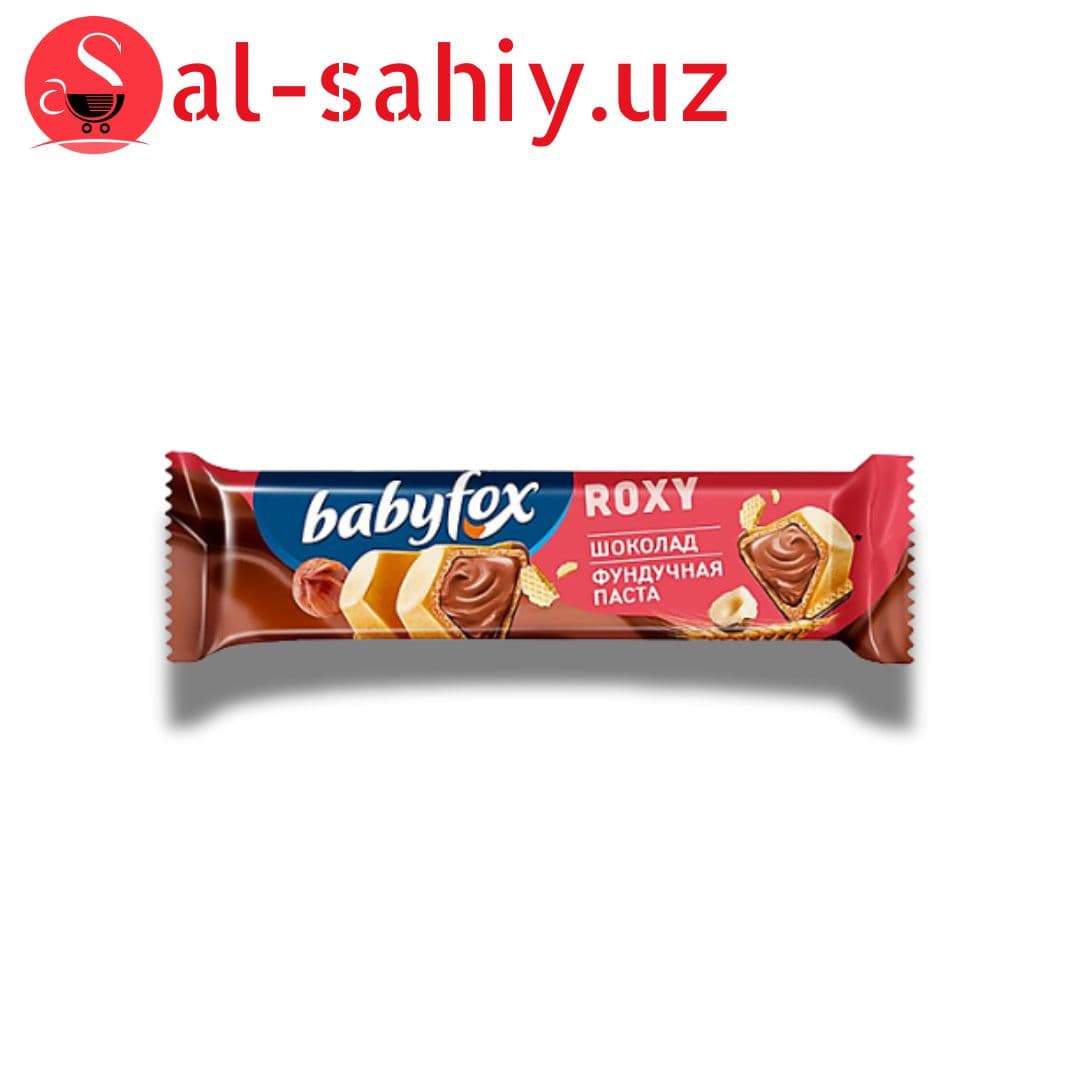 Батончик Babyfox Roxy шоколад/фундучная паста 18г