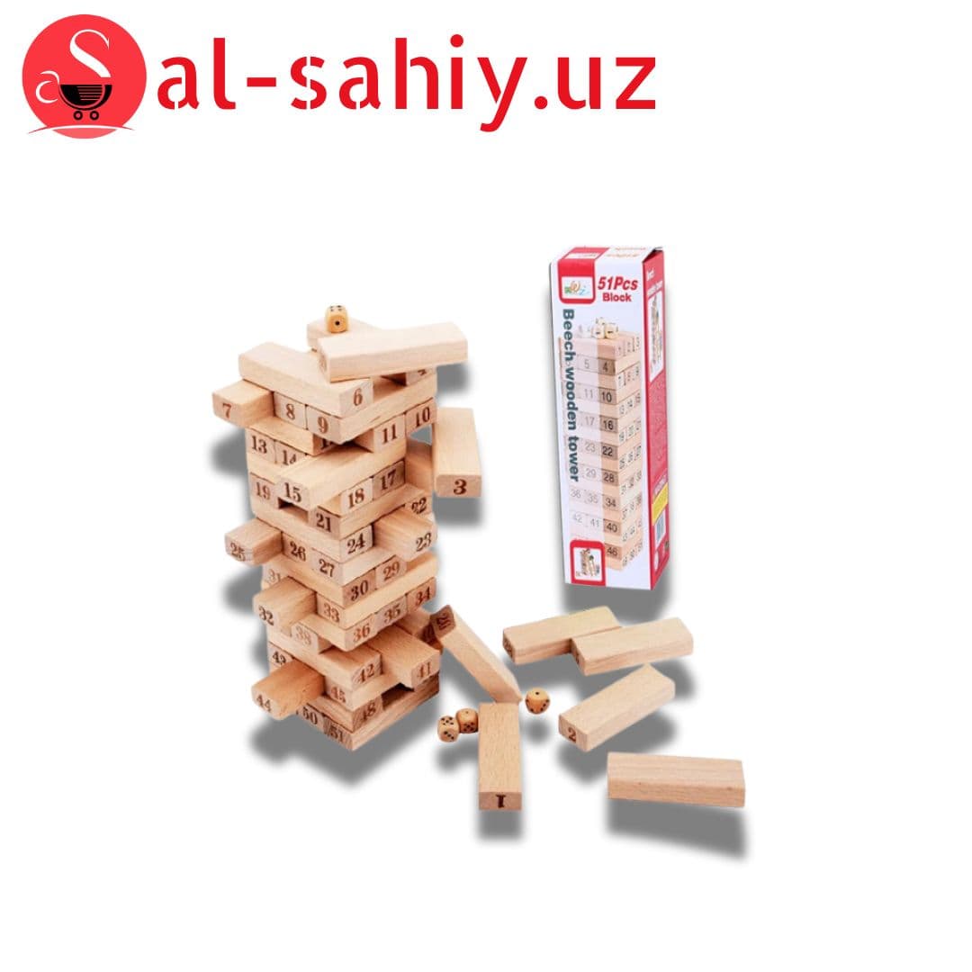 Игрушка Дженго Blocks 51pcs