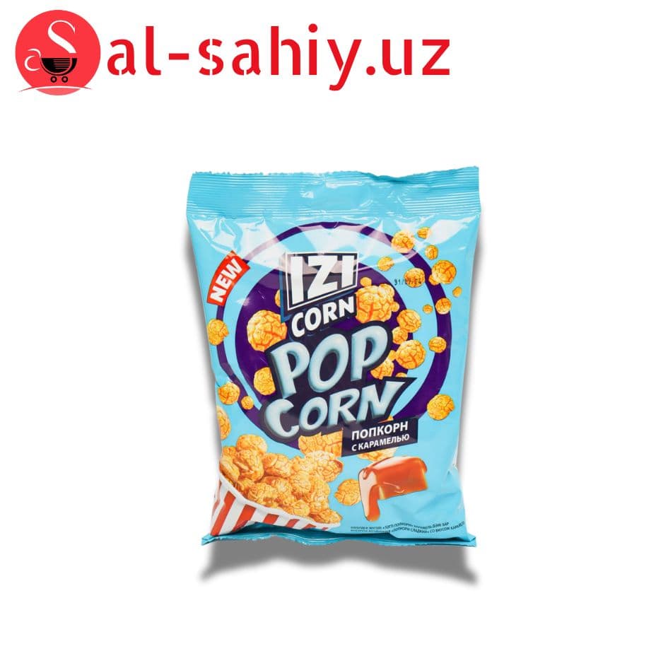 Попкорн Izi Corn со вкусом фруктовой карамели микс 80гр