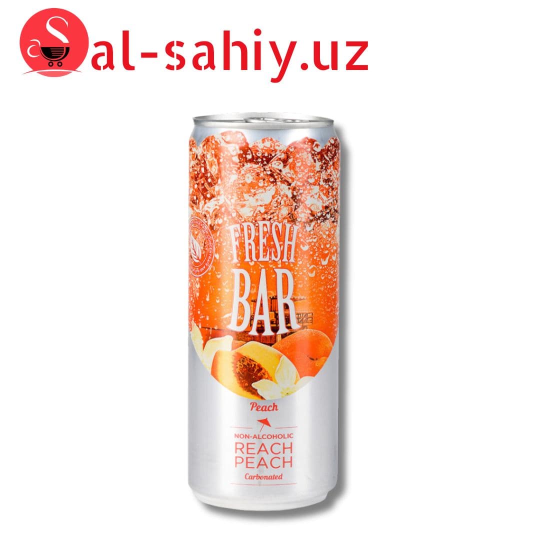 Напиток Fresh Bar Сочный персик 330мл