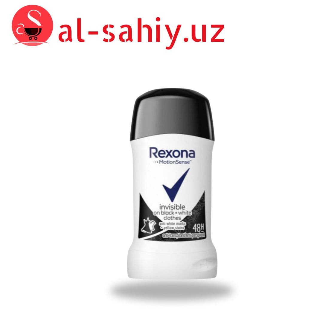Стик Rexona INVISIBLE black+white жен. 40ml
